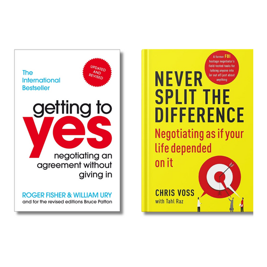 (Combo 2 Book) Getting to Yes + Never Split the Difference (Paperback)