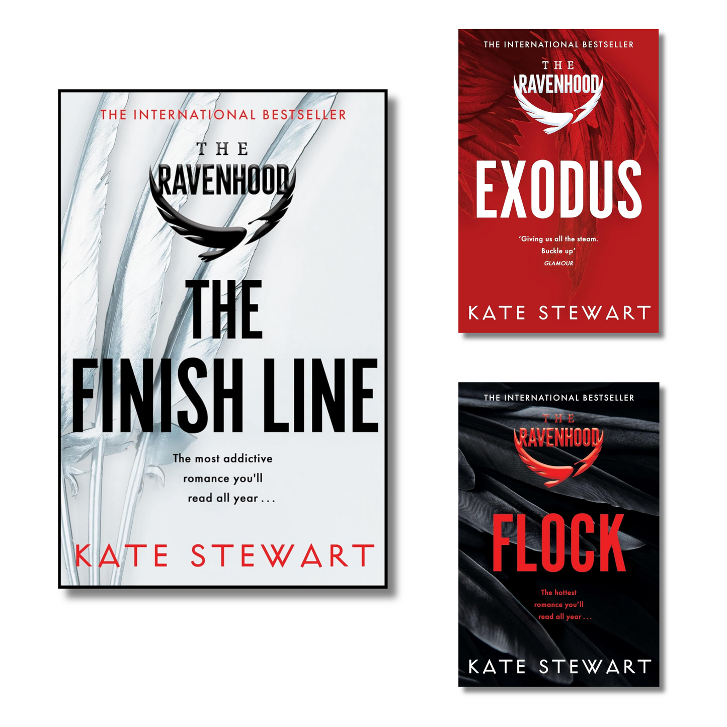 (Combo) The Ravenhood (Book 1-3) By Kate Stewart (Paperback)