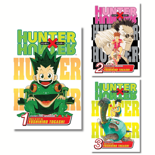 Hunter x Hunter Combo Vol. 1–3 By Yoshihiro Togashi's (Paperback)
