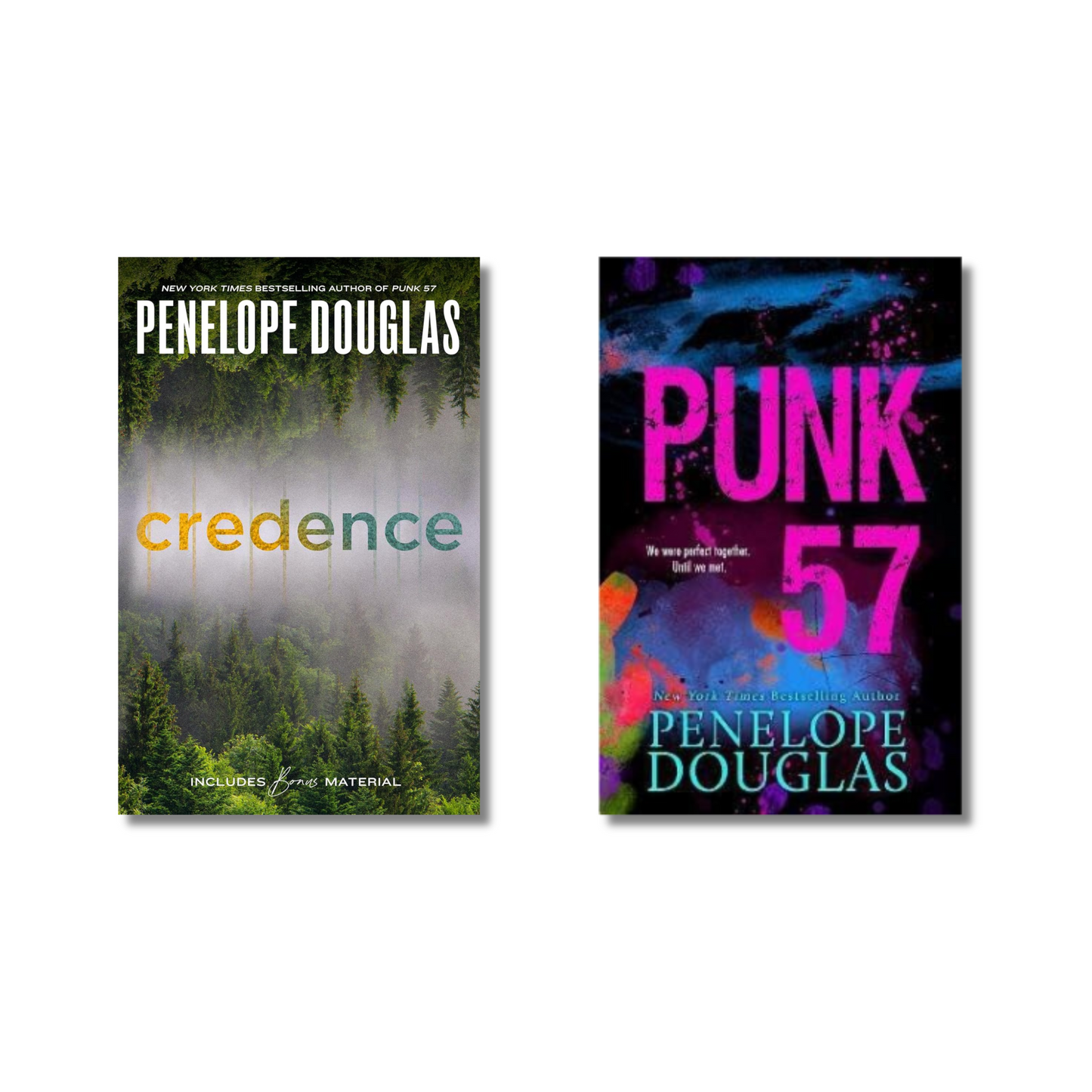 ( Combo 2 Book) Punk 57 + Credence By Penelope Douglas (Paperback)