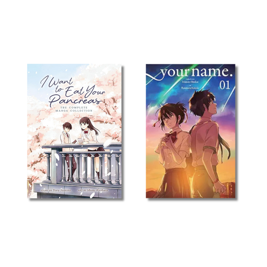 (Combo 2 Book) I Want To Eat Pancreas + Your Name (Paperback)