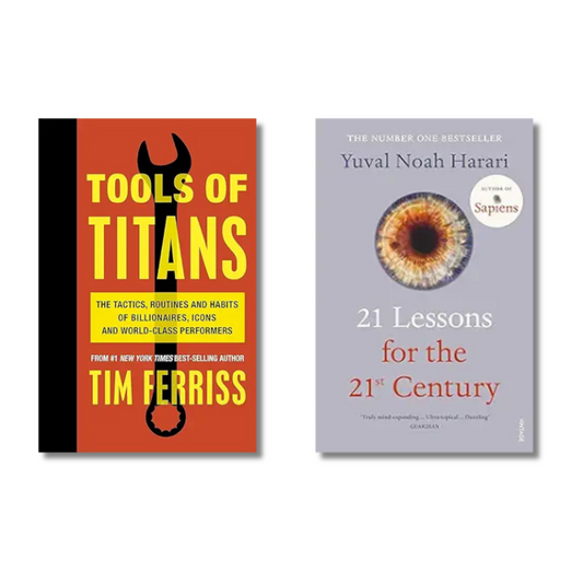(Combo 2 Book) Tools of Titans + 21 Lessons for 21st Century (Paperback)