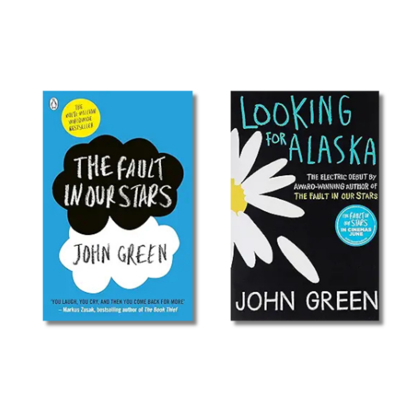 (Combo 2 Book) The Fault in our stars + Looking for Alaska By John Green (Paperback)