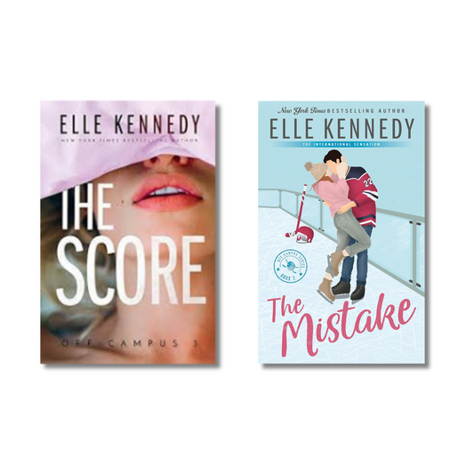 (Combo 2 Book) The Score + The Mistake By Elle Kennedy (Paperback)
