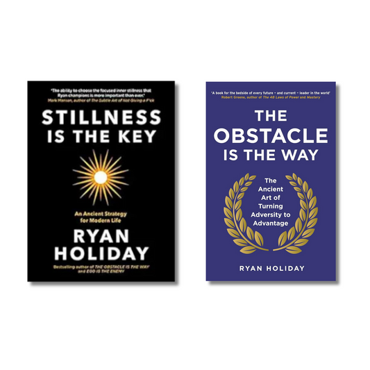 (Combo 2 Book) Stillness is the key + The Obstacle is the Way By Ryan Holiday (Paperback)