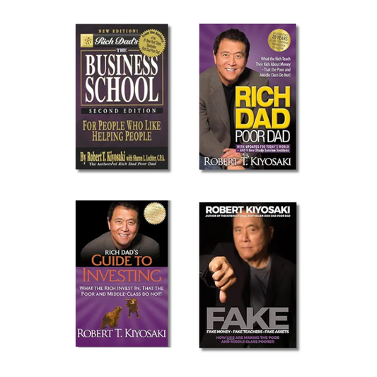 (Combo 4 Book) Robert T Kiyosaki By Robert T. Kiyosaki (Paperback)