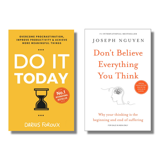 [Combo] Don't Believe Everything You Think + Do It Today (Paperback)
