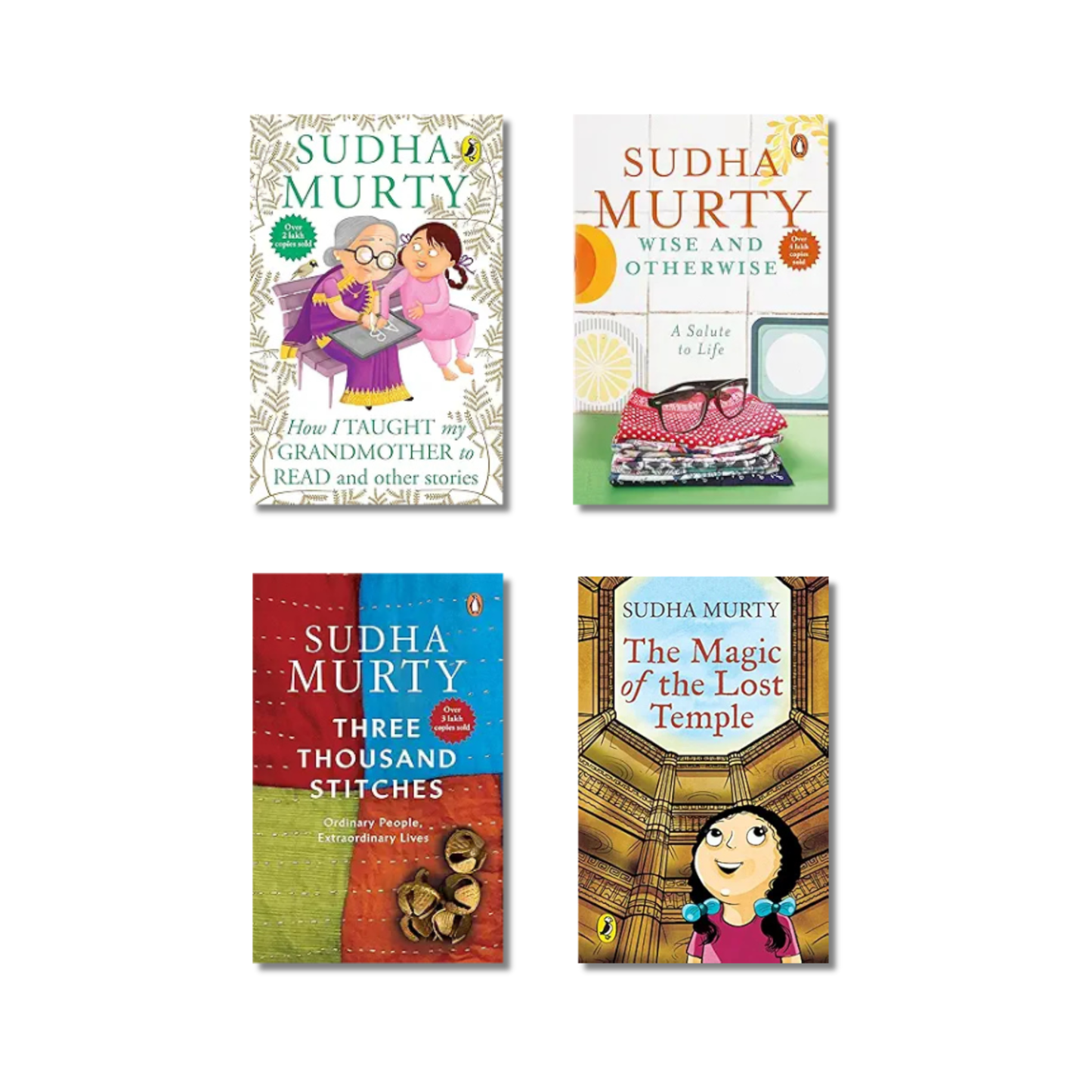 (Combo 4 Books) Sudha Murty (Paperback)