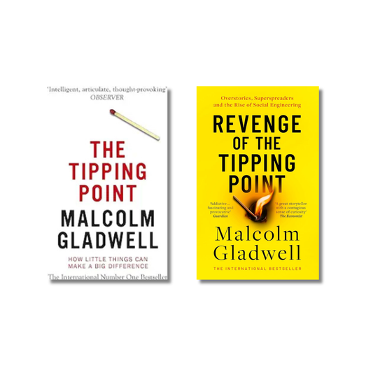 (Combo 2 Books) TIPPING POINT + Revenge of the Tipping Point By Malcolm Gladwell (Paperback)