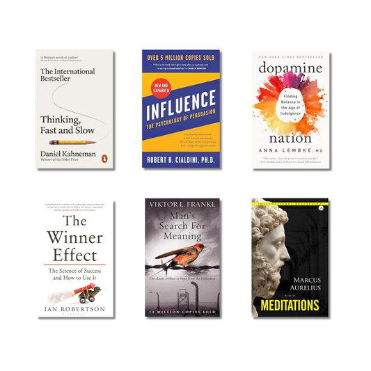 Tharun Speaks Psychology & Mindset Collection | Best Books on Thinking (Paperback)