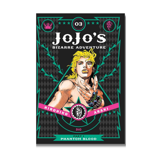 JoJo’s Bizarre Adventure Part 1: Phantom Blood, Vol. 3 By Hirohiko Araki (Paperback)