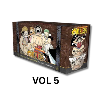 [Combo] One Piece Box Set Vol 1-5 :- Manga Volumes (1-105) By Eiichiro Oda (Paperback)