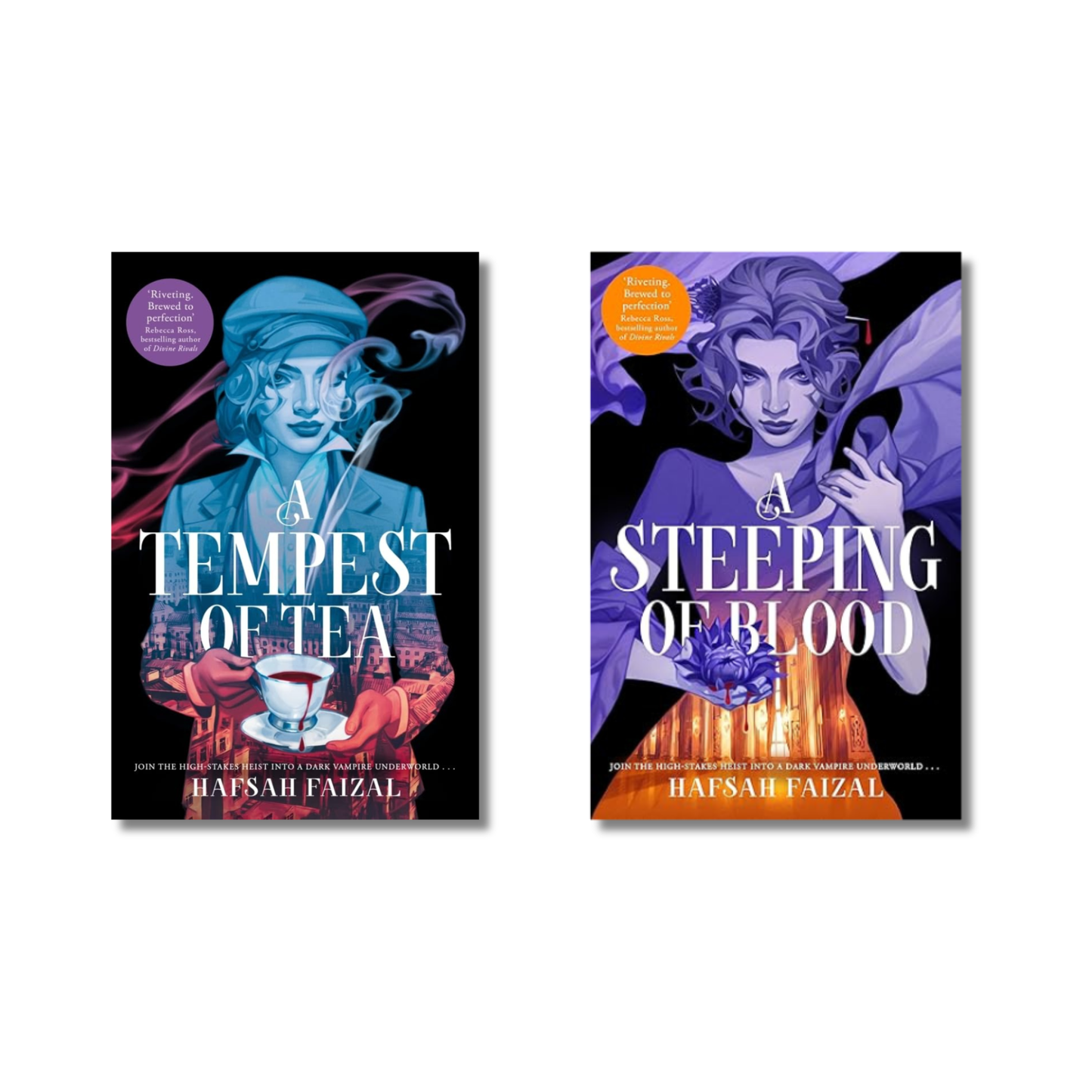 (Combo) Blood and Tea (Book 1 and 2) By Hafsah Faizal (Paperback)