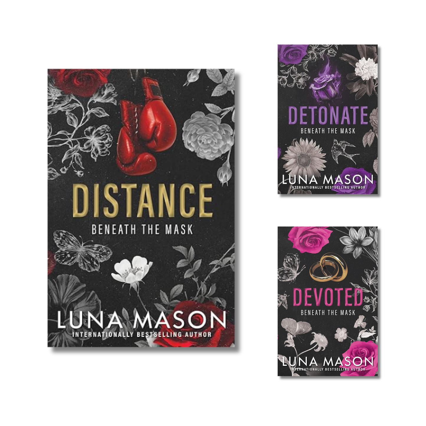 (Combo) Beneath the Mask (Books 1 to 3) By Luna Mason (Paperback)