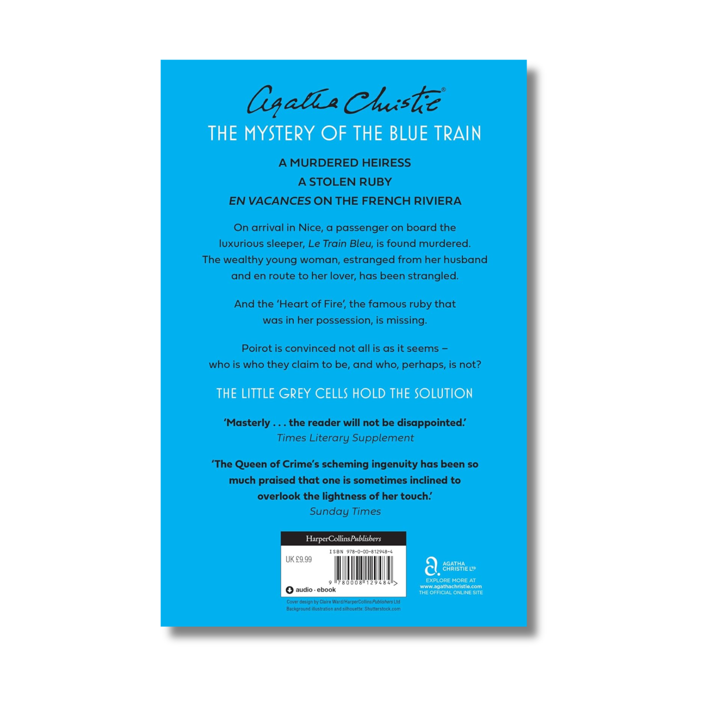 The Mystery of the Blue Train By Agatha Christie (Paperback)