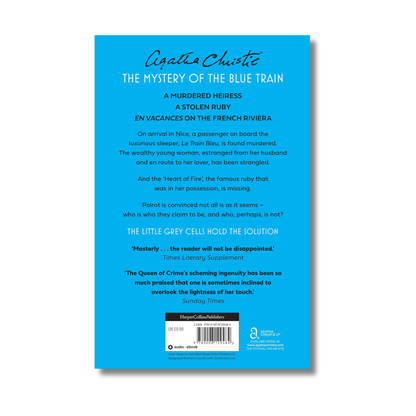 The Mystery of the Blue Train By Agatha Christie (Paperback)