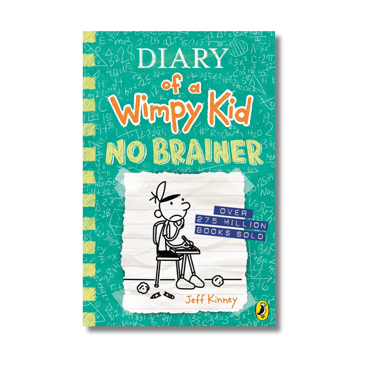 Diary Of A Wimpy Kid: No Brainer By Jeff Kinney  (Paperback)