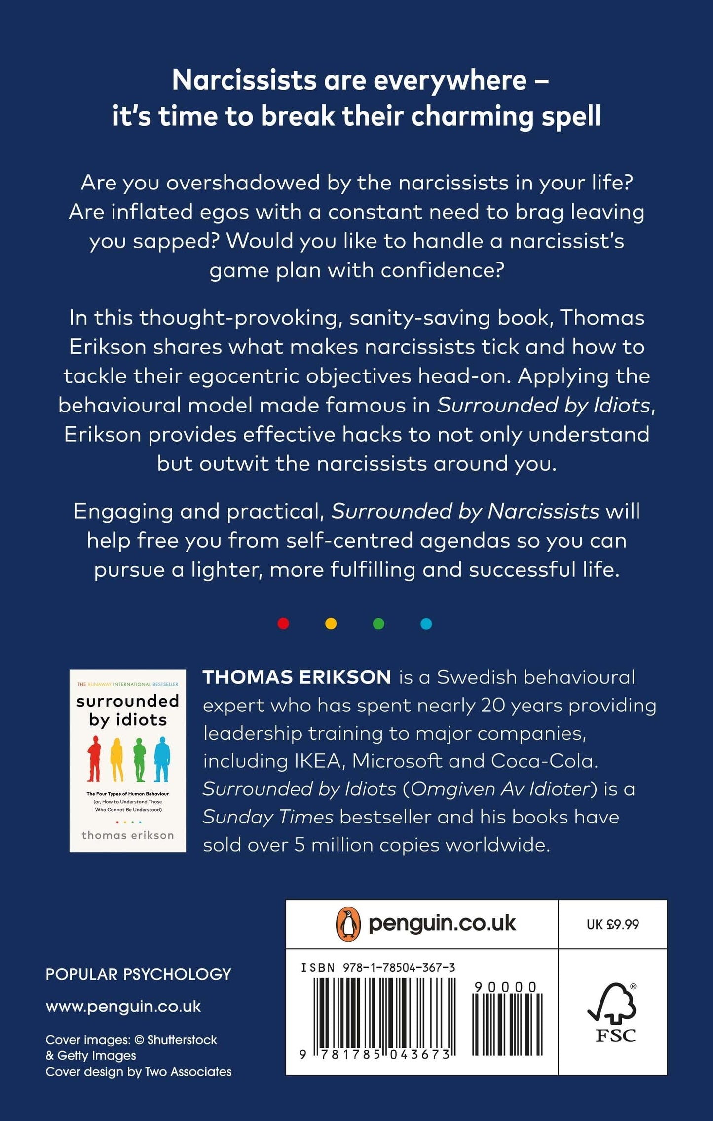 Surrounded by Narcissists by Thomas Erikson (Paperback)