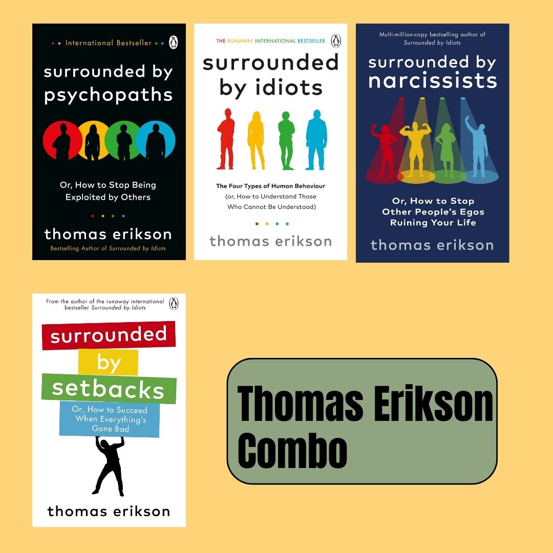 Thomas Erikson Combo: 4 Books (Paperback) - Bookishadda – Bookish Adda