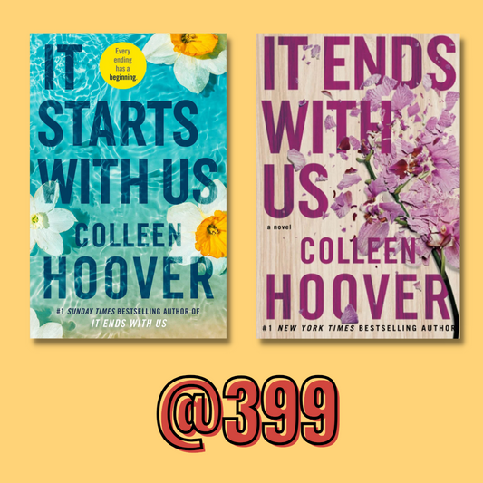 Combo Pack It Ends With Us - Bookishadda It Starts With Us (Paperback) By Colleen Hoover